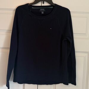 Tommy Navy Blue Sweater Size XL